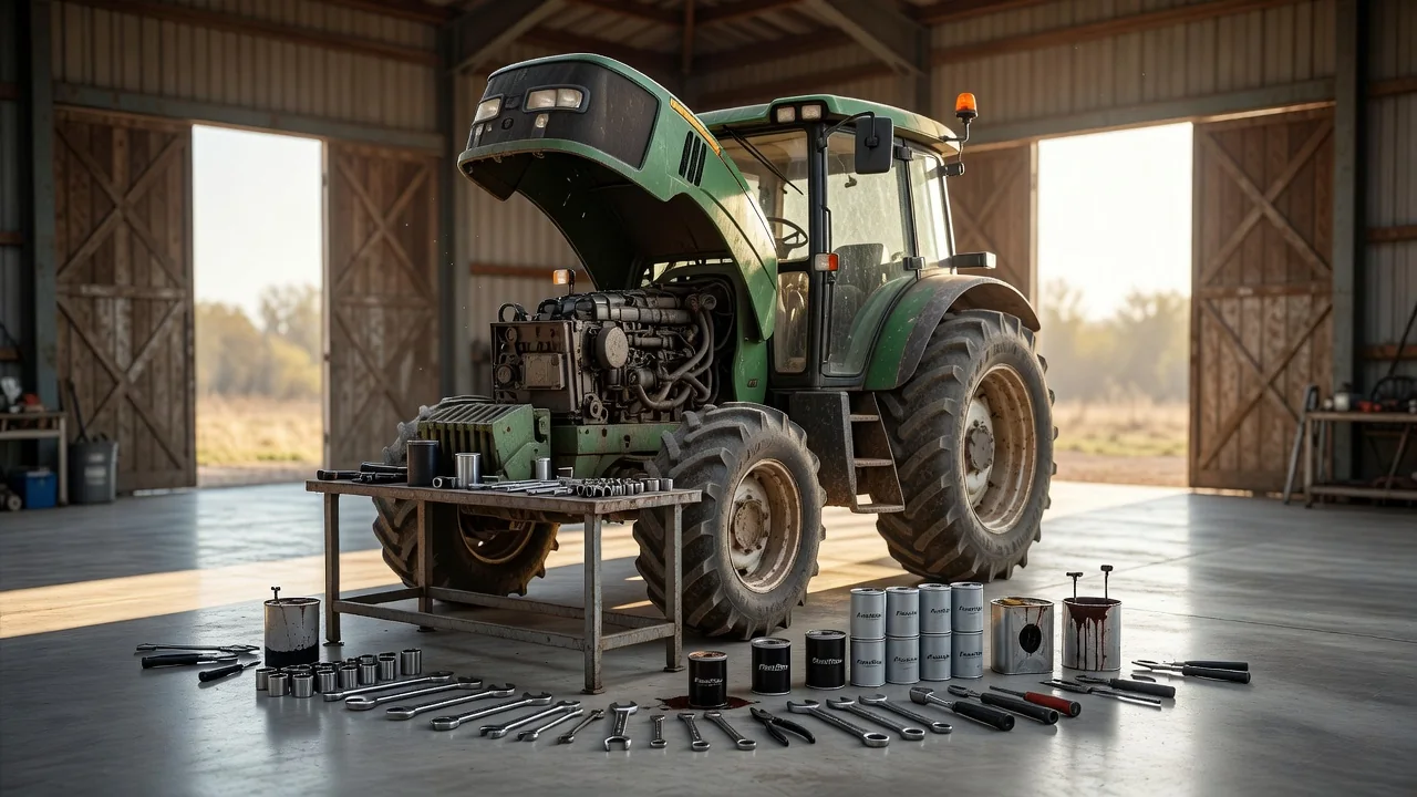 Manutenção de máquinas agrícolas antes da safra: checklist